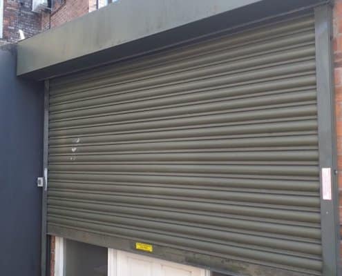 Roller shutter serviced