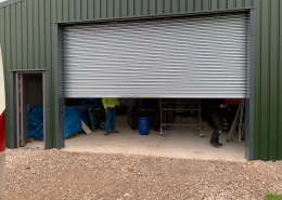 roller shutter installed farm