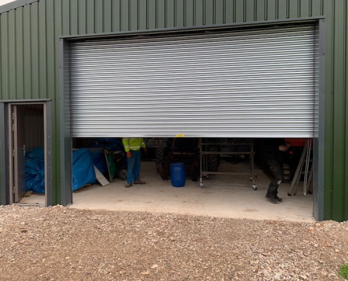 roller shutter installed farm