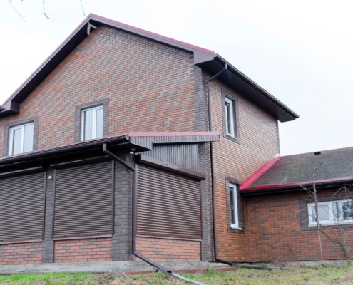 roller shutter installation for a home in Bolton by UK Doors and Shutters