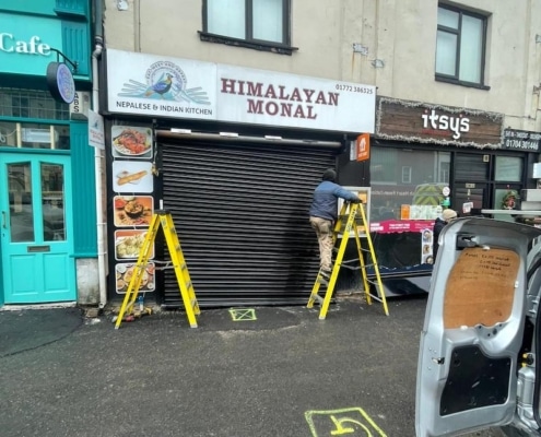 roller shutter preston