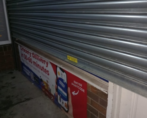 roller shutter call out