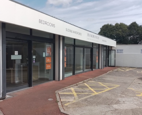 large roller shutter installation in Blackpool