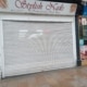 We arrived at Stylish nails based in Burnley, BB111QL. The shutter was all jammed up in the canopy.