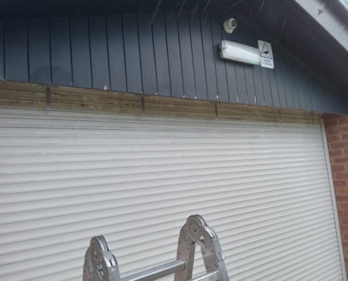 Roller Shutter Repair St Mary's Football Club, Horwich, BL67QQ