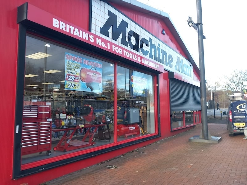 machine mart roller shutter repaired