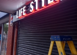 roller shutter for shopfronts