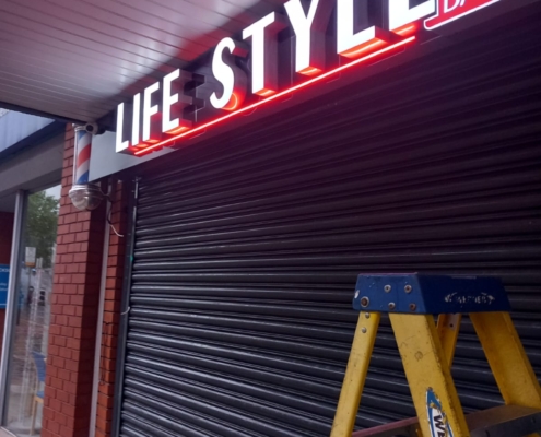 roller shutter for shopfronts