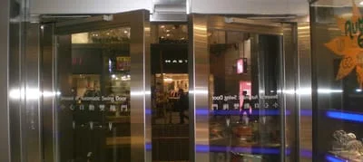 automatic door repaired