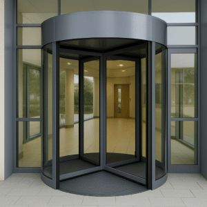 revolving automatic door