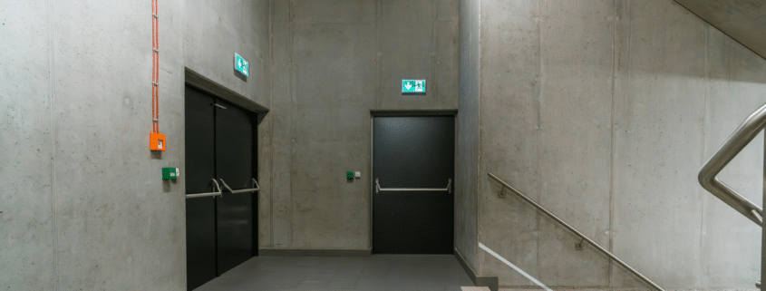 fire exit doors repaired in Liverpool