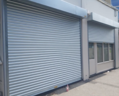 roller shutter repaired for Blossoms in Morecambe
