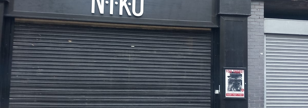 Manchester roller shutter repaired after break in by UK Doors & Shutters