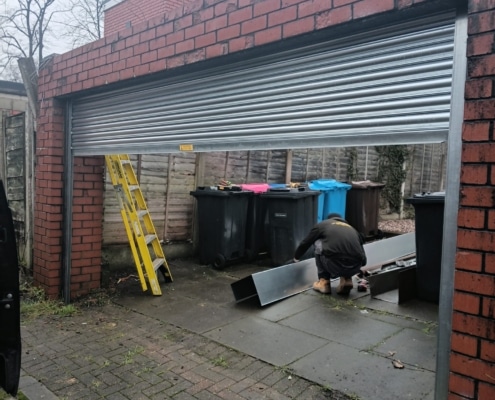 private roller shutter repaired in Butchers Glossop