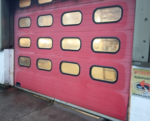industrial door repaired for Hawkstone Nottingham