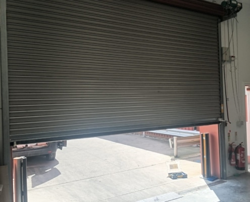 large-roller-shutter-repair-leeds large high speed roller shutter repaired in Leeds by UK Doors & Shutters